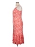 Roxy Checkered-gingham Floral Paisley Polka Dots Red Casual Dress Size XL - photo 5