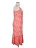 Roxy Checkered-gingham Floral Paisley Polka Dots Red Casual Dress Size XL - photo 4