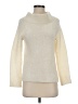 Moth Solid Ivory Turtleneck Sweater Size XS (petite) - photo 1