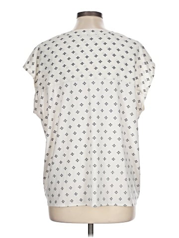 Ann Taylor Factory Short Sleeve Blouse (view 2)