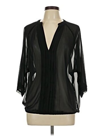 a.n.a. A New Approach 3/4 Sleeve Blouse (view 1)