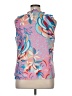 Talbots 100% Cotton Blue Sleeveless Blouse Size XL Petite - photo 2
