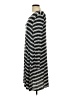 Mud Pie Stripes Gray Casual Dress Size L - photo 5