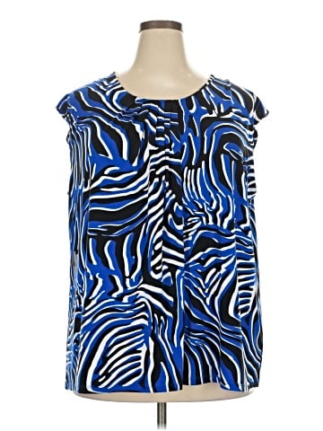 Anne Klein Sleeveless Blouse (view 1)