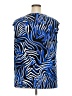 Anne Klein Blue Sleeveless Blouse Size 3X - photo 2