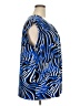 Anne Klein Blue Sleeveless Blouse Size 3X - photo 4