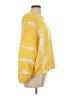 Old Navy 100% Cotton Tie-dye Yellow Pullover Sweater Size L - photo 4