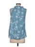 Beacon 100% Polyester Teal Sleeveless Blouse Size S - photo 2
