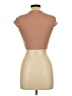 Heart & Hips Tan Short Sleeve Top Size L - photo 2
