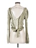 Willow & Root Green Long Sleeve Top Size S - photo 2