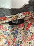 Reset 100% Polyester Floral Tan Casual Dress Size S - photo 7