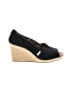 TOMS Black Wedges Size 8 - photo 1