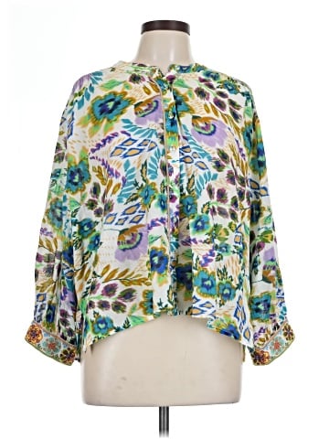 Johnny Was 3/4 Sleeve Blouse (view 1)