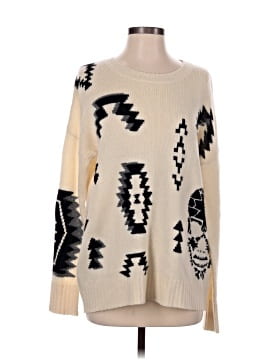 Skull Cashmere Wool Pullover Sweater
