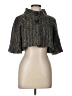 Theory Brown Wool Cardigan Size L - photo 1