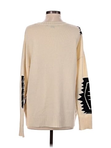 Skull Cashmere Wool Pullover Sweater (view 2)