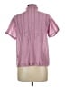 Brora Pink Short Sleeve Blouse Size 12 - photo 2