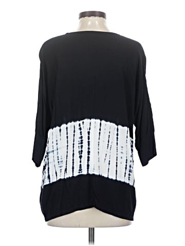 Karen by Karen Kane 3/4 Sleeve Top (view 2)