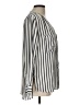 H&M Conscious 100% Polyester Stripes Ivory Long Sleeve Blouse Size 10 - photo 4