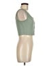 Shein Green Sleeveless Top Size 6 - photo 4