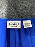 Cato 100% Polyester Blue Short Sleeve Blouse Size 18 - photo 7