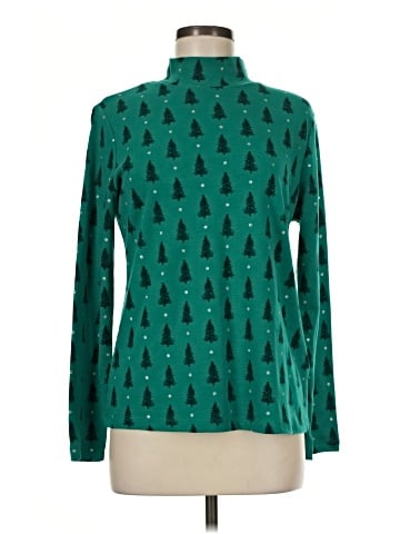 Karen Scott Long Sleeve Turtleneck (view 1)