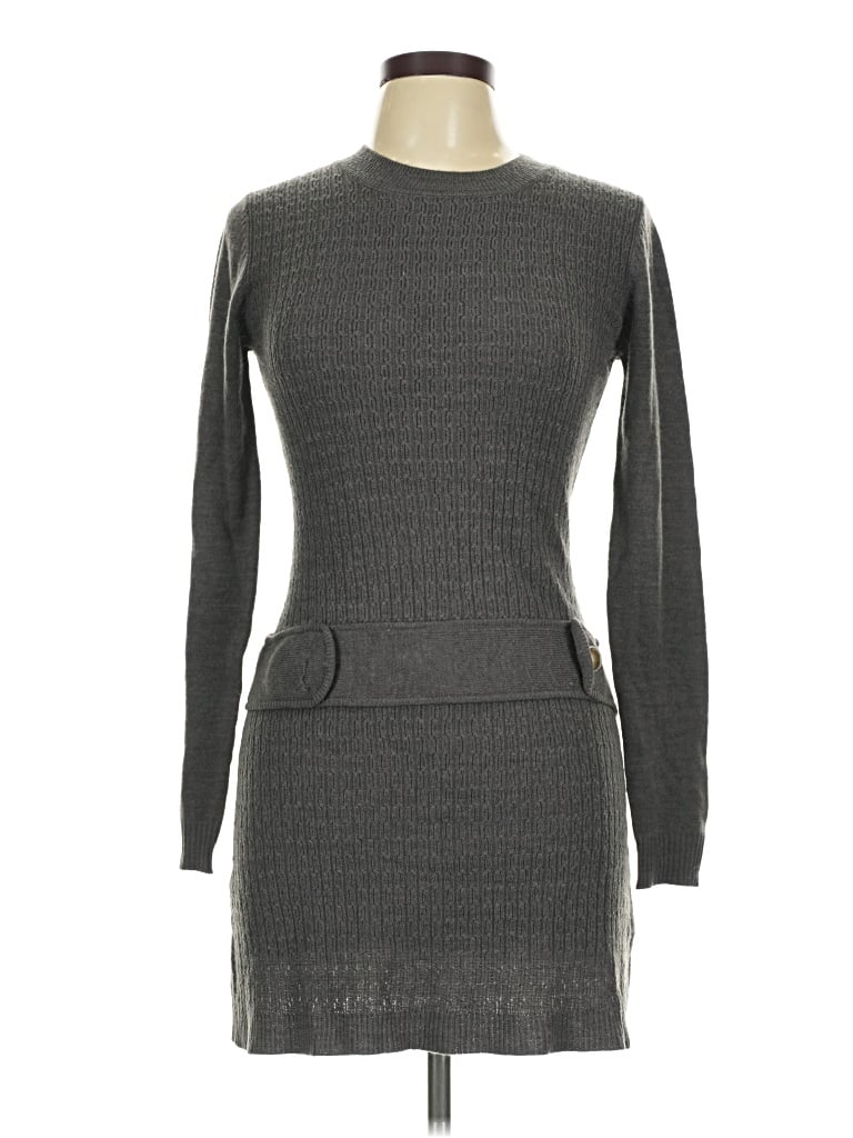 Pre-owned Iz Byer Casual Dress In Gray