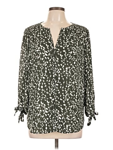 Monday Fun 3/4 Sleeve Blouse (view 1)
