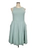 Torrid Solid Teal Casual Dress Size 3X Plus (3) - photo 1