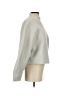 Zara Solid Silver Turtleneck Sweater Size S - photo 4