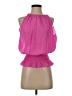 Catherine Malandrino 100% Polyester Pink Sleeveless Blouse Size S - photo 1