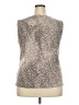 Calvin Klein Silver Sleeveless Blouse Size 2X - photo 2