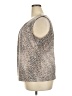 Calvin Klein Silver Sleeveless Blouse Size 2X - photo 5