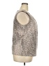 Calvin Klein Silver Sleeveless Blouse Size 2X - photo 4