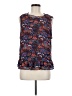 CAbi 100% Polyester Blue Sleeveless Blouse Size M - photo 1