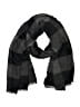 H&M 100% Acrylic Black Gray Scarf One size - photo 1