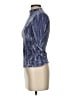 Pilcro Blue Short Sleeve Turtleneck Size XXS - photo 5