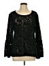 Chico's Black Long Sleeve Blouse Size Lg (2) - photo 1