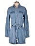 Coco + Carmen 100% Lyocell Blue Romper Size M - photo 1