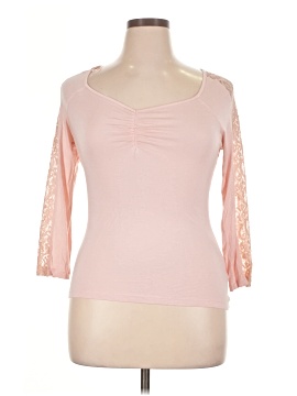 Candie's 3/4 Sleeve Top (view 1)
