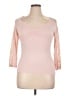 Candie's Pink 3/4 Sleeve Top Size XL - photo 1
