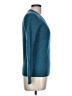 Tahari 100% Cashmere Teal Cashmere Pullover Sweater Size L - photo 4