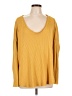 Wild Fable 100% Polyester Yellow Gold Long Sleeve Top Size L - photo 1
