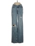 PacSun 100% Cotton Hearts Blue Jeans Size 26 waist - photo 1