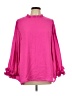 Jodifl 100% Polyester Pink 3/4 Sleeve Blouse Size L - photo 1