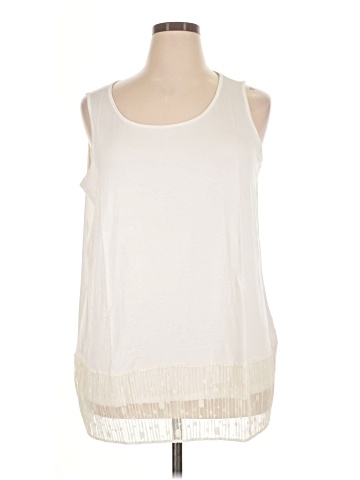 Logo Layers Sleeveless Blouse (view 1)