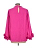 Jodifl 100% Polyester Pink 3/4 Sleeve Blouse Size L - photo 2
