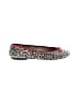 fs/ny Animal Print Burgundy Flats Size 11 - photo 1