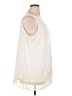 Logo Layers Ivory Sleeveless Blouse Size XL - photo 4