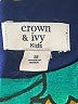 Crown & Ivy 100% Polyester Floral Blue Dress Size 12 - photo 3